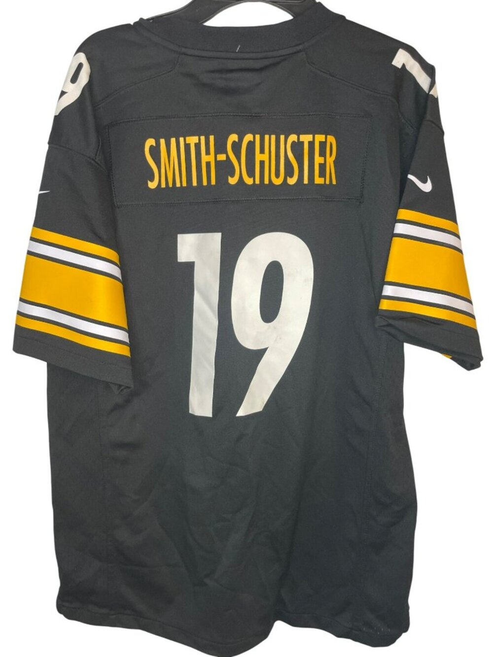 Nike NFL Pittsburgh Steelers JuJu Smith-Schuster #19 Jersey XL Black Yellow XL - Picture 2 of 10